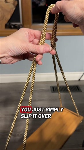 Rope shelf hoop “how to” - didn’t speed up since I figured that wouldn’t help :) available now on