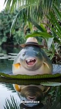 When the Fish Starts Singing 😭🎶🐟 #shorts #funny #fish