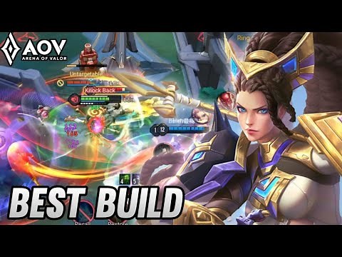AOV : MINA GAMEPLAY | BEST BUILD - ARENA OF VALOR