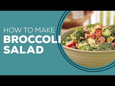 Broccoli Salad Recipe by Paula Deen - Blast from the Past