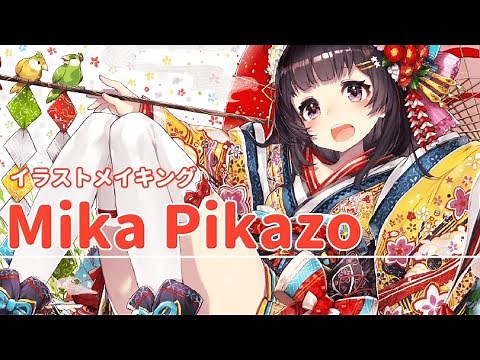 sensei by pixiv #166 - Characters / Making-of / Mika Pikazo's Illustration Process / Rough Draft