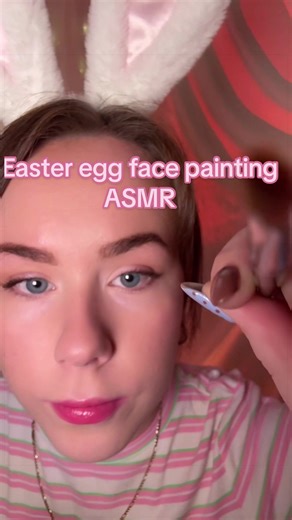 Easter Egg Face Painting ASMR