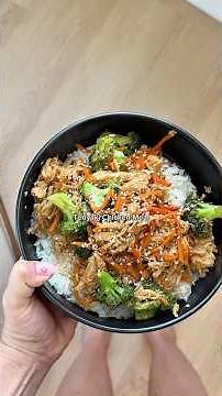 VERY FAST DINNER: “TERIYAKI CHICKEN & RICE | @elliotts.kitchen