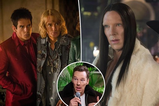 Benedict Cumberbatch sorry he ‘upset people’ with non-binary role in ‘Zoolander 2’