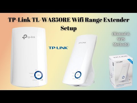 Setting up TP Link TL WA850RE Wifi Range Extender | TP Link TL WA850RE installation