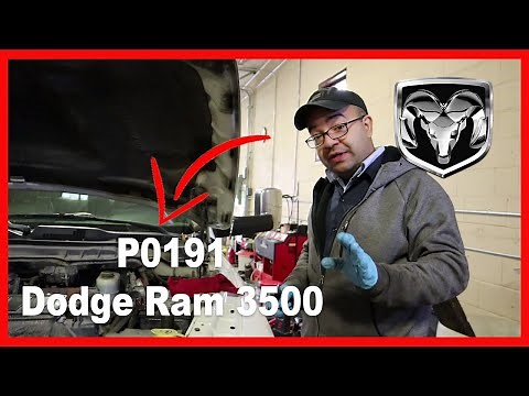 Error Code P0191 on a 2011 Dodge Ram 3500 Diesel
