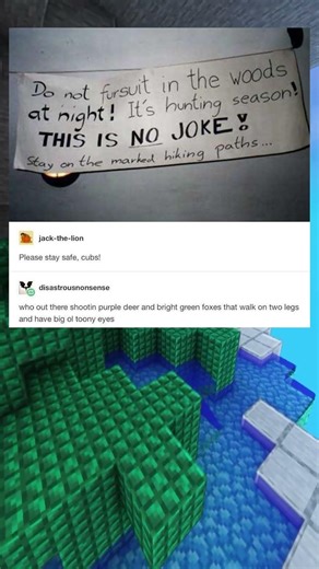 Furries during HUNTING SEASON!? 🤯