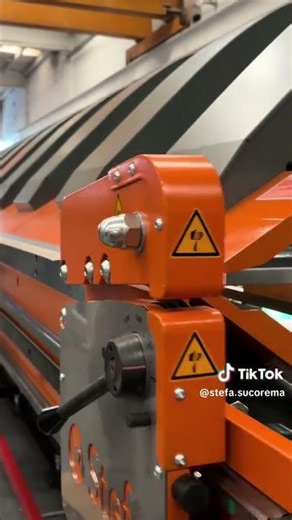 Single bending machine for sheet metal – Stefa Long Folding Machine VHB / VH #sucorema #sheetmetal