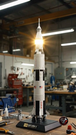 NASA Saturn V Turned Into a BEAST 🚀🔥 | Miniature Rocket Build
