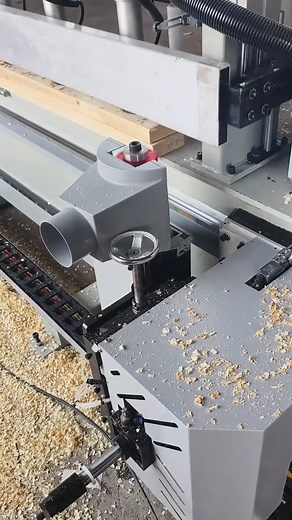 Wood working Trimming machine #carpentry #handmade #woodworking #DIY #craftsman #handicraft #art #diycrafts #carving #cnc #Machinery | Unique Wooden Doors & Furnitures