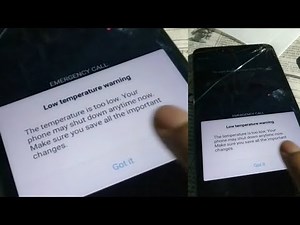 MI Y1 temperature too low problem solve easyly