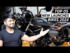 Top 05🔥New Bike Launches In India 2024 FT: Aprilia, Bajaj, Royal Enfield | New Bikes In India 2024