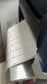 Gerber Edge FX printer in use