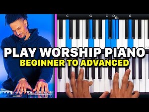 3 Levels of Worship Piano - Beginner to Advanced | Holy Forever