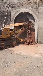 52K views · 344 reactions | Excavation of tunnel using a roadheader!...