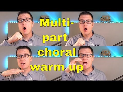 *NEW* Fun Multi-Part Choral Warm up