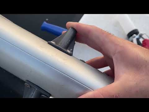 Replacing Spreader Rivets On Sailboat Mast