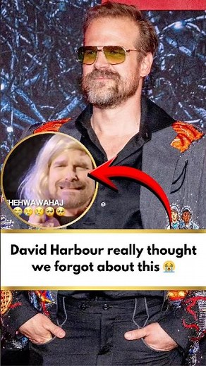 David Harbour really thought we forgot about this 😭 #StrangerThings5