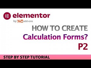 How To Make Cost Calculator for Elementor Forms ?| Example of IF Condition