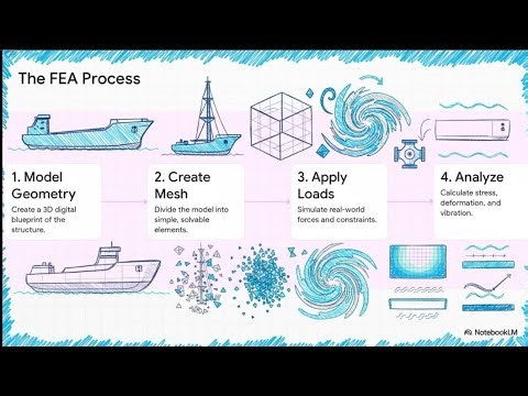 Finite Element Analysis Process #FEA#cfd #designideas #ansys #educationresearch