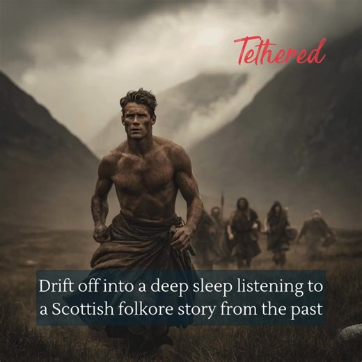 Ancient stories, modern calm. Let Scotland’s folklore guide you to sleep — from legendary battles to timeless tales of peace. Start today with a 7-day free trial — no commitment. | Tethered App | Facebook