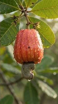 🌱 The Natural Decomposition of a Cashew Fruit