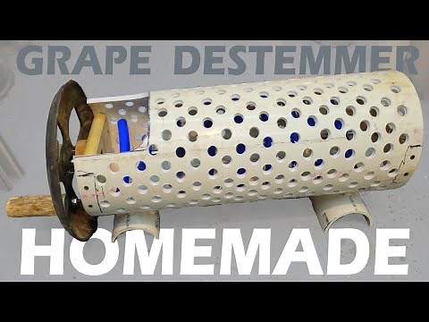 How to Make a Grape Destemmer for Winemaking