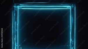 A futuristic VR world where blue light streaks represent the movement of digital avatars and objects, creating an immersive and high-energy environment, 4K blue abstract wallpaper animation video