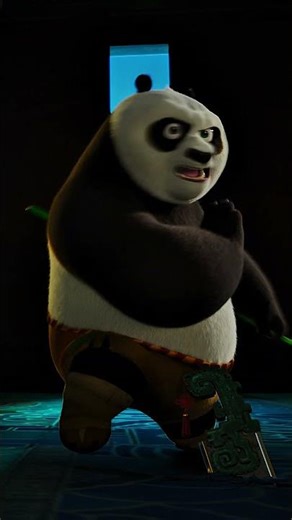 Kung Fu Panda 4 Edit Pierwsze spotkanie Po i Zhen 🐼🦊#shorts