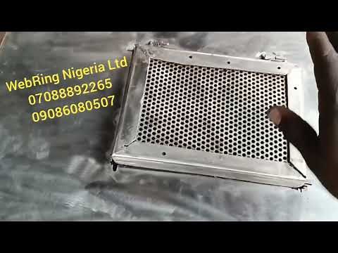 NIGERIA: PEANUT/GROUNDNUT ROASTER/FRYER MACHINE