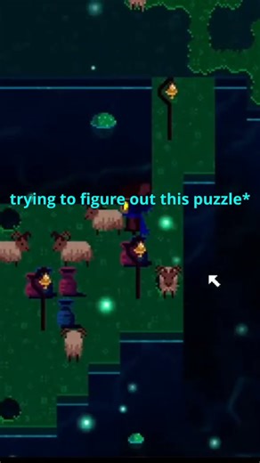 solving sheep puzzle in oneshot: world machine edition #oneshot #puzzlegame #sheep #games