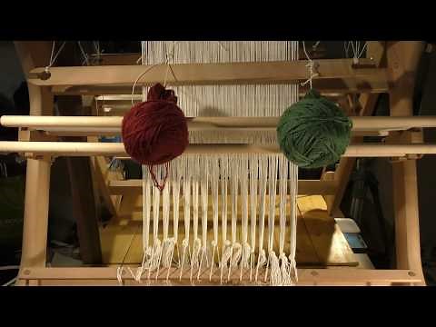 Carpet loom out of rigid heddle loom