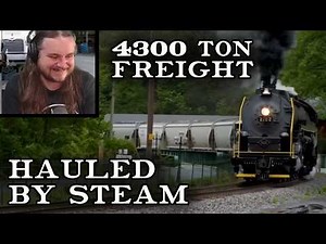 Hyce Reacts - 2102 with a 4300+ TON FREIGHT TRAIN! EPIC!