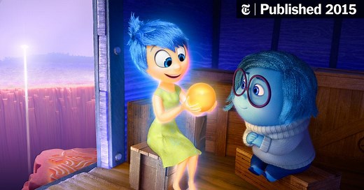 Review: Pixar’s ‘Inside Out’ Finds the Joy in Sadness, and Vice Versa