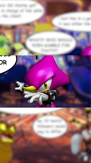 Espio Lost Charmy to the Circus