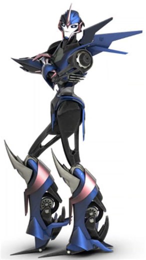 Arcee and Bumblebee use dark energon to became of warriors