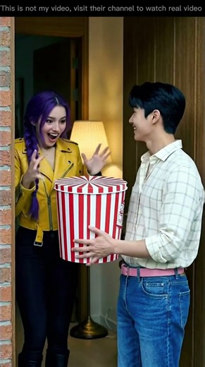 Popcorn surprise for rumi 😂🍿| box ke andar kya tha? #shorts