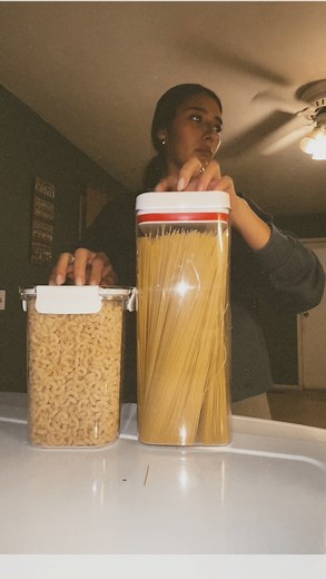 Do you keep yours in the box or do you switch everything into containers too? I love how organized and cleaner it looks.  #fyp #pantryorganization #kitxhenrestock #CleanTok #lifestylemom | DianaJuarez | Facebook