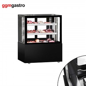 [Hot Item] Japanese Style Front Sliding Door Commercial Cake Display Showcase