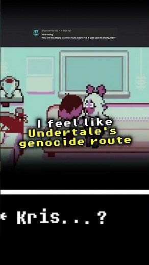 The Weird Route in Deltarune WILL NEVER END!