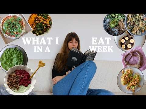 WHAT I EAT IN A WEEK as a nutritionist to feel my best/spring meals & living alone/