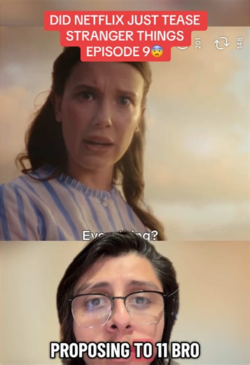 NETFLIX TEASING STRANGER THINGS SEASON 5 EPISODE 9?👀 #strangerthings #strangerthings5 #netflix #eleven #vecna