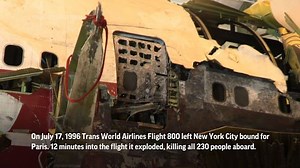 TWA Flight 800 wreckage to be scanned, scrapped