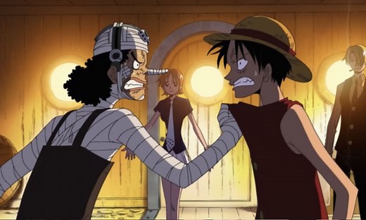 Why did Luffy and Usopp fight in One Piece?