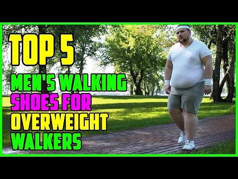 TOP 5 Best Men's Walking Shoes for Overweight Walkers 2026