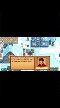 Stardew Valley Alex Scene