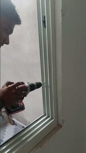 window fiting #aluminiumwindow #fitings