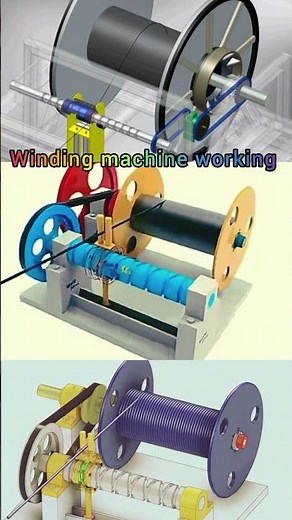 winding machine mechanism #shorts