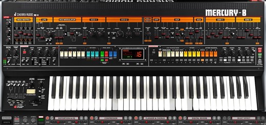 Cherry Audio Intros Mercury-8 Soft Synth Inspired By Roland Jupiter-8