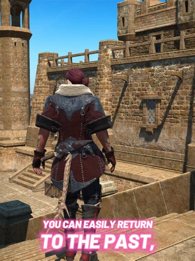 Nostalgic Moments at the Waking Sands in FFXIV
